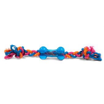 75252 Игрушка для собак Косточка на веревке резиновая малая 26см, серия CATCH & FETCH 75252 Игрушка для собак Косточка на веревке резиновая малая 26см, серия CATCH & FETCH