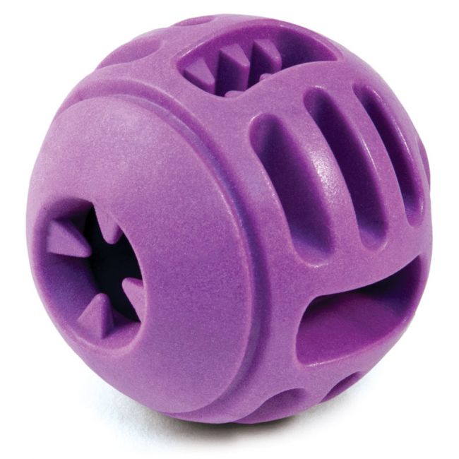 Игрушка для собак из термопластичной резины "Мяч с ручкой", d80мм, серия AROMA