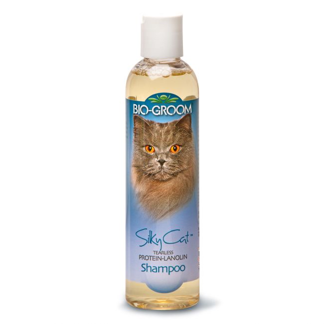 Bio-Groom Silky Cat Shampoo кондиционирующий шампунь для кошек с протеином и ланолином 237 мл Bio-Groom Silky Cat Shampoo кондиционирующий шампунь для кошек с протеином и ланолином 237 мл