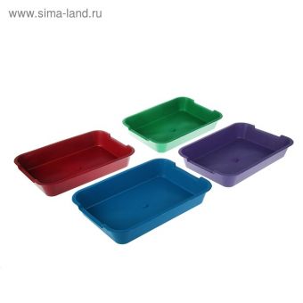Туалет средний, без сетки 36 х 26 х 6,5 см, микс цветов Туалет средний, без сетки 36 х 26 х 6,5 см, микс цветов