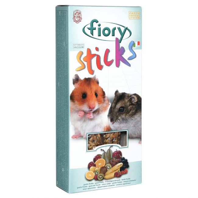 FIORY палочки для хомяков Sticks с фруктами 2х50 г FIORY палочки для хомяков Sticks с фруктами 2х50 г