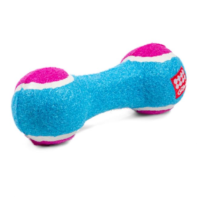 75005 Игрушка для собак Гантель средняя с пищалкой 18см, серия CATCH & FETCH