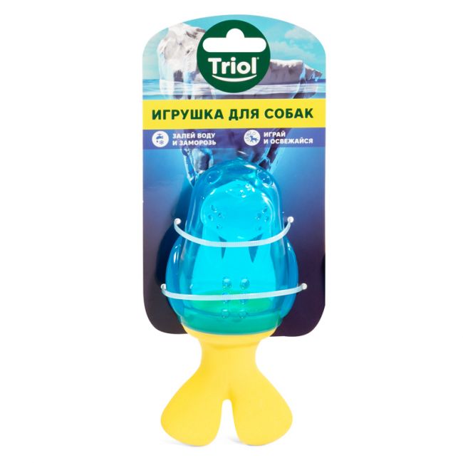 Игрушка для собак из термопластичной резины охлаждающая "Морж", 155мм Игрушка для собак из термопластичной резины охлаждающая "Морж", 155мм