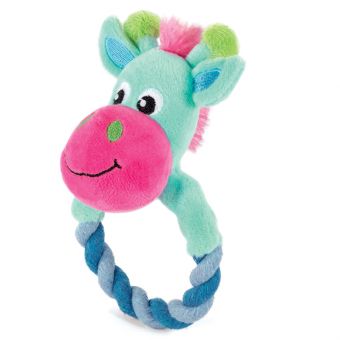 Игрушка для щенков мягкая "Жираф с кольцом", d90/170мм, серия PUPPY Игрушка для щенков мягкая "Жираф с кольцом", d90/170мм, серия PUPPY