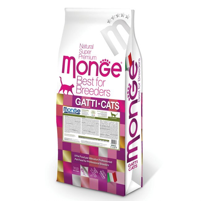 Сухой корм Monge Cat Sensitive для кошек, с чувствительным пищеварением, из курицы 10 кг Сухой корм Monge Cat Sensitive для кошек, с чувствительным пищеварением, из курицы 10 кг