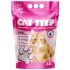 Наполнитель впитывающий силикагелевый CAT STEP Arctic Pink, 3,8 л