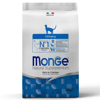 Сухой корм Monge Cat Daily Line Urinary для кошек, для профилактики МКБ, с курицей 400 г Сухой корм Monge Cat Daily Line Urinary для кошек, для профилактики МКБ, с курицей 400 г