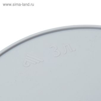 Миска для собак, круглая, 3л, микс цветов Миска для собак, круглая, 3л, микс цветов