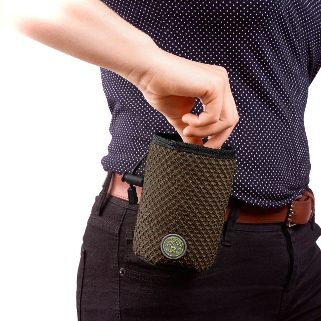 Hunter сумочка для лакомств Hilo Basic 24х13х10h, коричневая СКИДКА 30%
