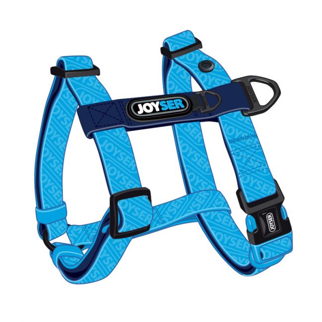 Шлейка для собак JOYSER Walk Base Step-in Harness S голубая