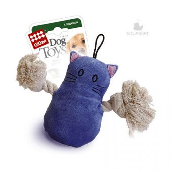 75034 Игрушка для собак Кот с пищалкой 15см, серия CATCH & FETCH 75034 Игрушка для собак Кот с пищалкой 15см, серия CATCH & FETCH