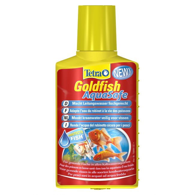 Tetra AquaSafe Goldfish кондиционер для подготовки воды для золотых рыб 100 мл СКИДКА 30%