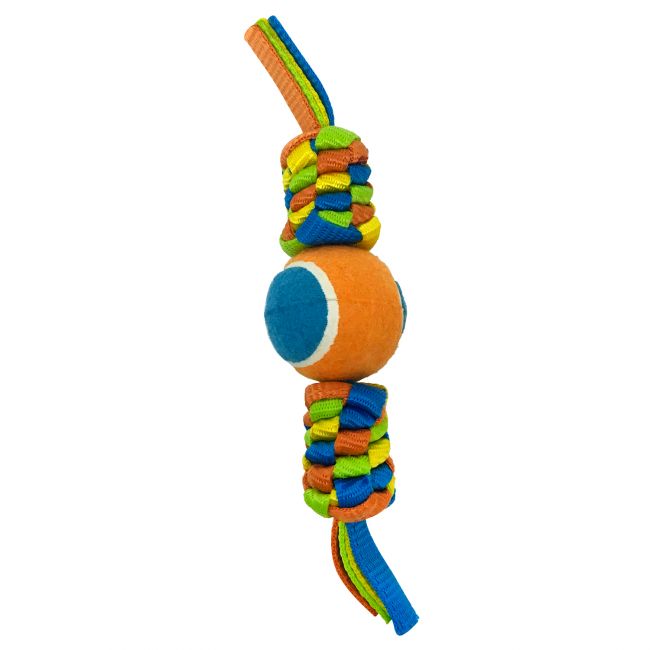 Petpark игрушка для собак Плетенка с теннисным мячом 6 см Petpark игрушка для собак Плетенка с теннисным мячом 6 см