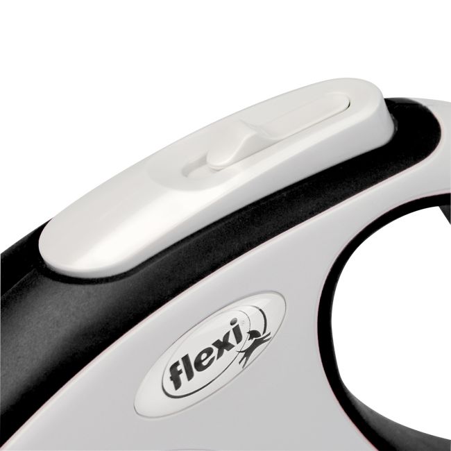 flexi рулетка NEW LINE Comfort M (до 25 кг) лента 5 м серый/черный flexi рулетка NEW LINE Comfort M (до 25 кг) лента 5 м серый/черный