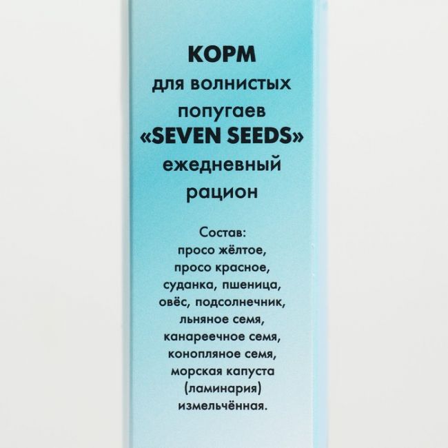 Корм Seven Seeds для волнистых попугаев, 500 г