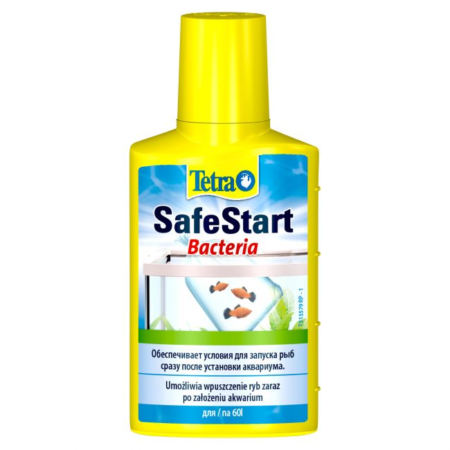 Tetra Safe Start бактериальная культура для запуска аквариума  50 мл