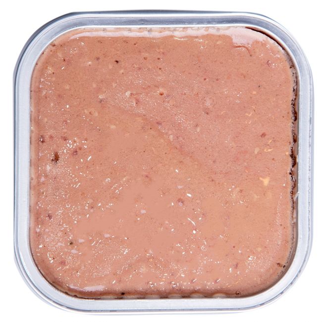 Влажный корм Monge Dog Monoprotein Fruits консервы для щенков и беременных собак, паштет из курицы с яблоком, консервы 150 г