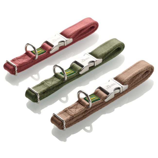 Hunter ошейник для собак ALU-Strong Inari L (45-65 см) нейлон с металлической застежкой пепельная роза Hunter ошейник для собак ALU-Strong Inari L (45-65 см) нейлон с металлической застежкой пепельная роза