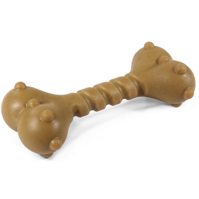Игрушка для собак мелких пород из термопластичной резины "Косточка", 110мм, серия MINI DOGS