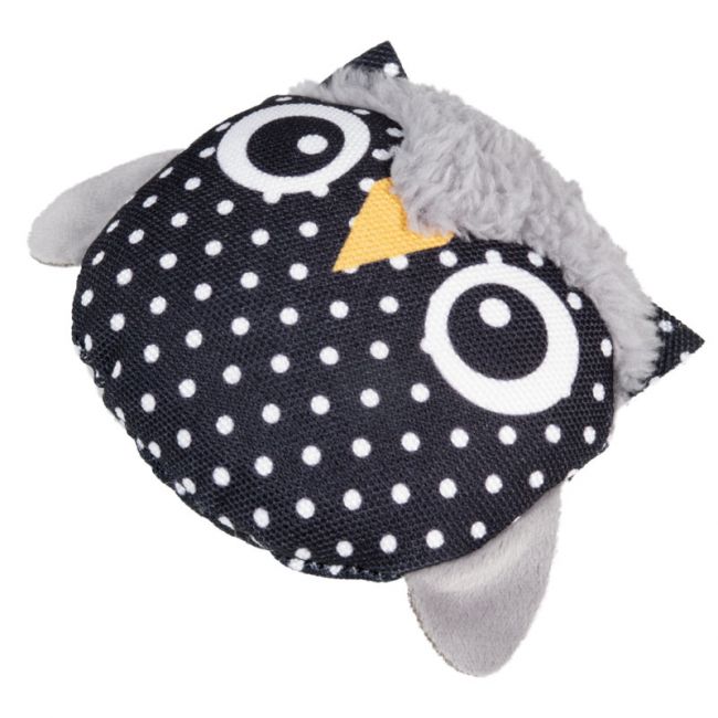 Игрушка для собак мягкая "Совенок", 95/120мм, серия BLACK&WHITE Игрушка для собак мягкая "Совенок", 95/120мм, серия BLACK&WHITE