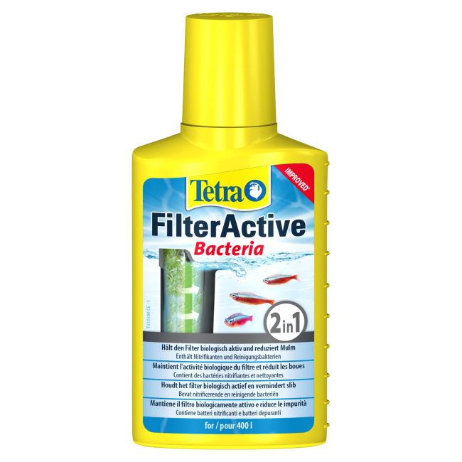 Tetra FilterActive кондиционер для поддержания биологической среды 100 мл Tetra FilterActive кондиционер для поддержания биологической среды 100 мл