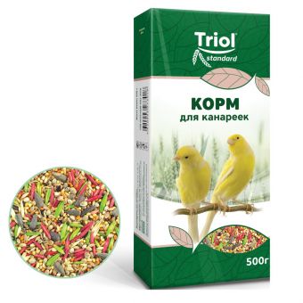Корм для канареек, 500г, Тriol Standard Корм для канареек, 500г, Тriol Standard