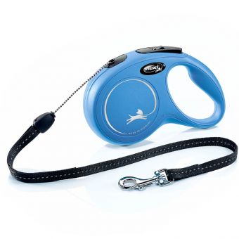 flexi рулетка New Classic S (до 12 кг) 8 м трос синяя flexi рулетка New Classic S (до 12 кг) 8 м трос синяя