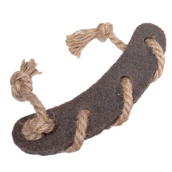85005 Игрушка для собак Сосиска c веревкой из экорезины 21,5см, серия GUM GUM DOG ECO