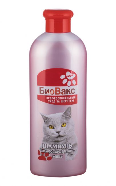 БиоВакс шамп. д/кош. короткошерстных 355мл (1/15)