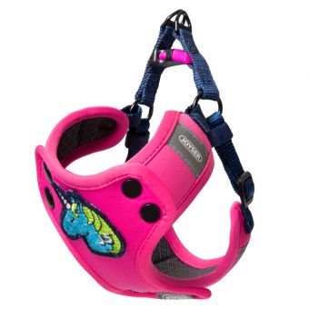 Мягкая шлейка для собак JOYSER Walk Mood Harness S розовая Мягкая шлейка для собак JOYSER Walk Mood Harness S розовая