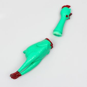 Игрушка пищащая "Задумчивая курица XL" для собак, 41 см, зелёная Игрушка пищащая "Задумчивая курица XL" для собак, 41 см, зелёная