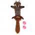 75325 Игрушка для собак Шкурка волка со сменными пищалками 37см, серия PLUSH FRIENDZ