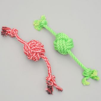 Игрушка канатная "Большой шар" (7 см) с ручками, 32 см, до 80 г, микс цветов Игрушка канатная "Большой шар" (7 см) с ручками, 32 см, до 80 г, микс цветов