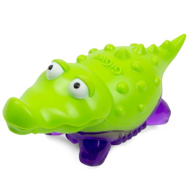 75454 Игрушка для маленьких собак Крокодильчик с пищалкой 10см, серия SUPPA PUPPA