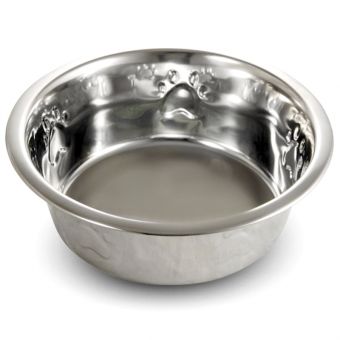 Миска металлическая с тиснением, 4,00л Миска металлическая с тиснением, 4,00л