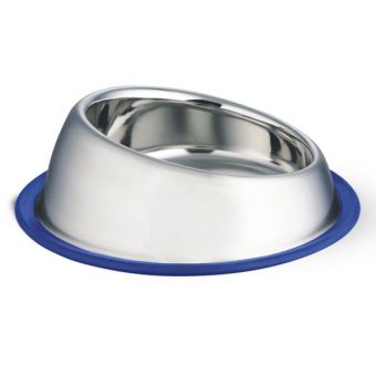 Миска 311635S металлическая на резинке разноуровневая, SUNDAY, 0,90л ###