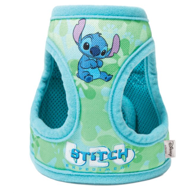 Мягкая шлейка-жилетка Disney Stitch M, обхват груди 450мм Мягкая шлейка-жилетка Disney Stitch M, обхват груди 450мм