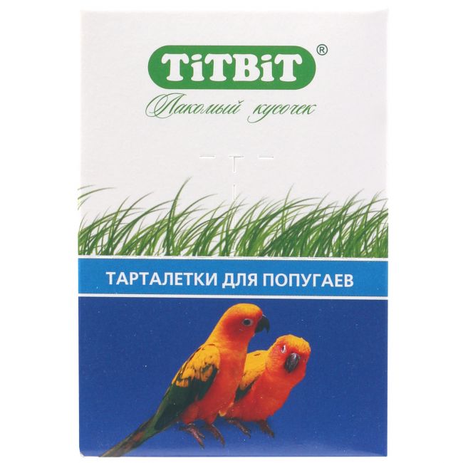 Лакомство TiTBiT Тарталетки с манго и злаками для попугаев 64 г