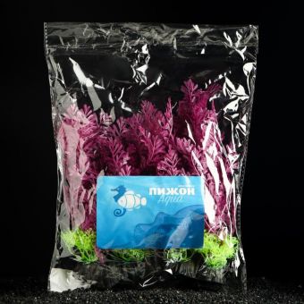 Растение искусственное аквариумное, 20 см