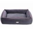 Лежанка Pet Comfort для собак очень крупных пород, Golf Vita 01, размер XL 105х120 см, серый