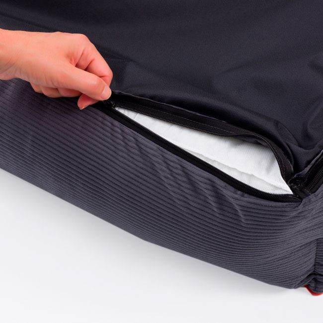 Лежанка Pet Comfort для собак очень крупных пород, Golf Vita 01, размер XL 105х120 см, серый