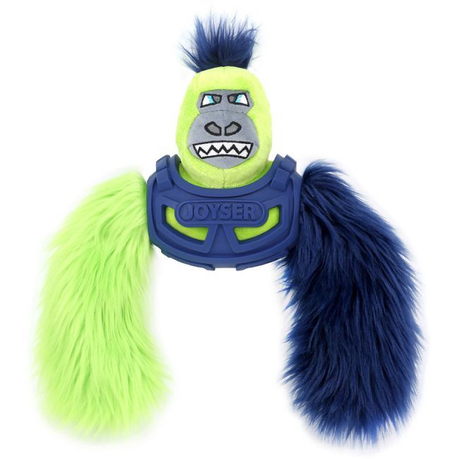 Игрушка для собак JOYSER Squad Горилла J-Rilla в броне с пищалкой M/L синяя, 43 см Игрушка для собак JOYSER Squad Горилла J-Rilla в броне с пищалкой M/L синяя, 43 см