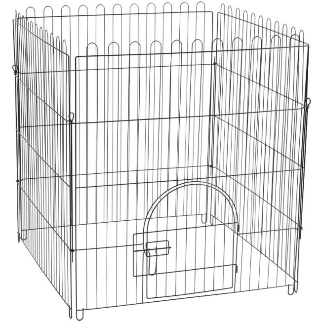 Клетка-вольер K2 для животных, 4 секции, эмаль, 840*950мм