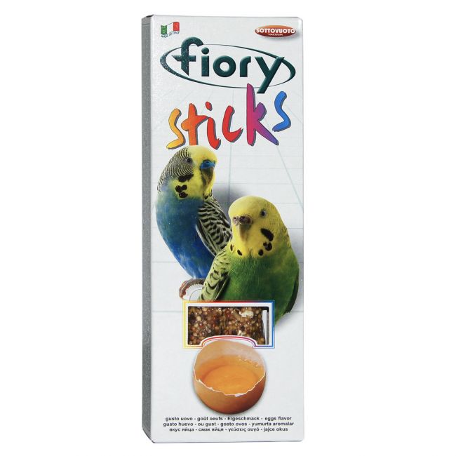 FIORY палочки для попугаев Sticks с яйцом 2х30 г FIORY палочки для попугаев Sticks с яйцом 2х30 г