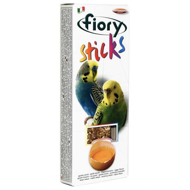 FIORY палочки для попугаев Sticks с яйцом 2х30 г FIORY палочки для попугаев Sticks с яйцом 2х30 г