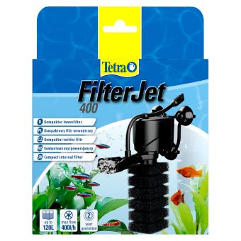 Tetra FilterJet 400 внутренний фильтр для аквариумов объемом 50 – 120 л Tetra FilterJet 400 внутренний фильтр для аквариумов объемом 50 – 120 л