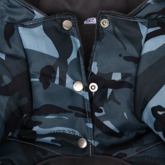 Комбинезон зимний для животных «Камуфляж», 2XL (ДС 34, ОШ 34-36, ОГ 44 см), микс Комбинезон зимний для животных «Камуфляж», 2XL (ДС 34, ОШ 34-36, ОГ 44 см), микс