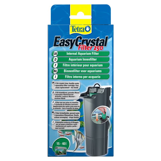 Tetra EasyCrystal 250 внутренний фильтр для аквариумов 15-40 л СКИДКА 50%