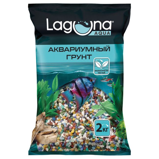 Грунт Калейдоскоп, 2кг, 5-10мм, Laguna Грунт Калейдоскоп, 2кг, 5-10мм, Laguna