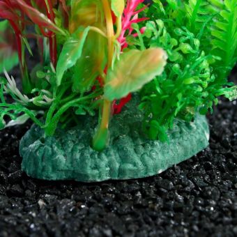 Растение искусственное аквариумное, 12 см Растение искусственное аквариумное, 12 см